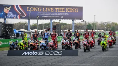 Daftar Pembalap Kualifikasi Q2 MotoGP Thailand 2026 Aprilia Dominan, Bagnaia Terlempar ke Q1