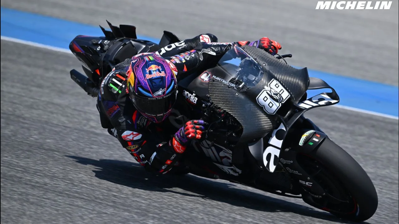 Jorge Martin Buka-bukaan Motor Aprilia RS-GP Nyaman, Tapi Masih Kalah Cepat dari Rival