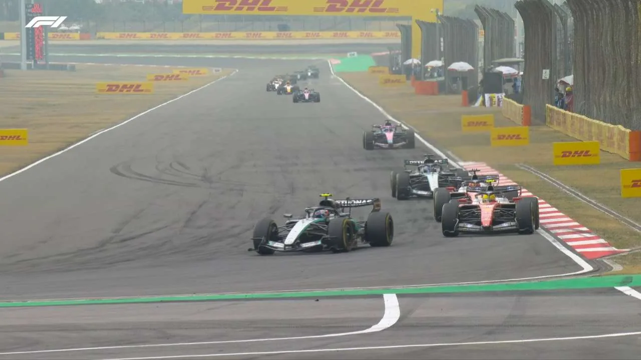 Hasil Race F1 Grand Prix China 2026 Antonelli Start dari Pole, Drama Besar Warnai Grid