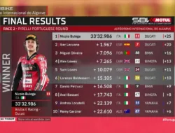 Nicolo Bulega Sapu Bersih Portimao, Ini Hasil Race 2 WorldSBK Portugal 2026
