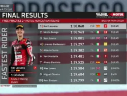 Hasil FP2 WorldSBK Hungaria 2026: Lecuona Ungguli Bulega, Ducati Sapu Bersih 4 Besar