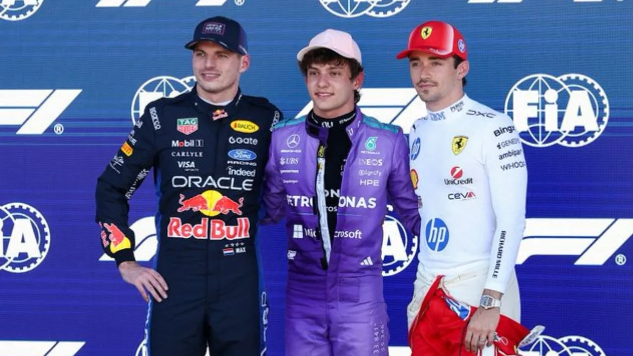Hasil Lengkap Kualifikasi F1 Grand Prix Miami 2026 Antonelli Kunci Pole Ketiga Beruntun