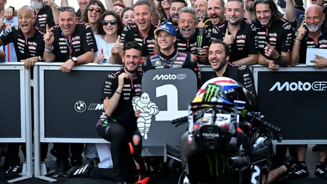 Hasil Race MotoGP Italia 2026 Marco Bezzecchi Menang di Mugello, Aprilia Dominasi Kandang Ducati
