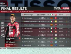Hasil Superpole Race WorldSBK Hungaria 2026: Nicolo Bulega Menang Dramatis Usai Red Flag