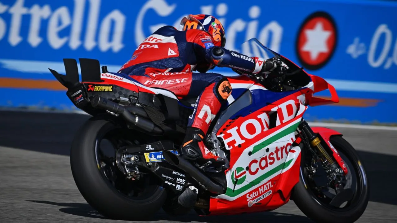 MotoGP Prancis 2026 Luca Marini Bawa Honda Tercepat di FP1 Le Mans