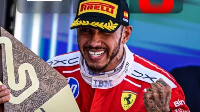 Hamilton Ikuti Jejak Michael Schumacher Usai Raih Kemenangan Perdana Bersama Ferrari