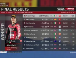 Hasil Race 2 WorldSBK Misano 2026: Nicolo Bulega Sempurnakan Hattrick di Kandang Sendiri