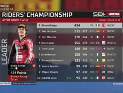 Klasemen WorldSBK 2026 Usai Seri Misano: Nicolo Bulega Kian Tak Terkejar