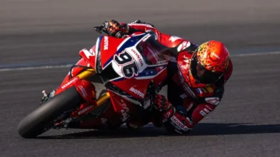Debut Jake Dixon WorldSBK di Tes Privat Prancis: Lahap Ratusan Putaran Bersama Tim Pabrikan HRC