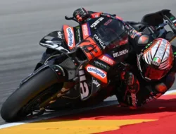 Hasil Kualifikasi MotoGP Aragon 2026: Tembus 1 Menit 44 Detik, Marco Bezzecchi Raih Pole Usai Kalahkan Marc Marquez