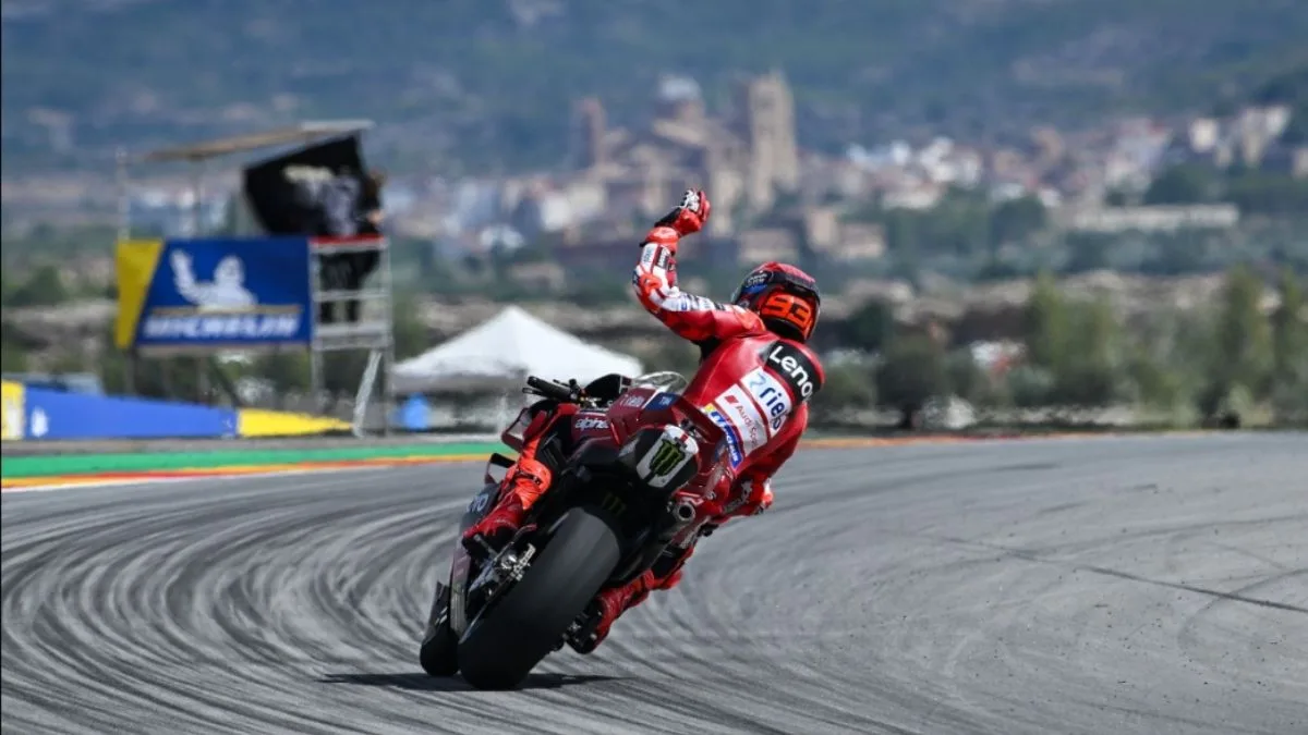 Hasil Sprint Race MotoGP Aragon 2026 Marc Marquez Raih Kemenangan Mutlak, Duo Marquez Rajai Podium