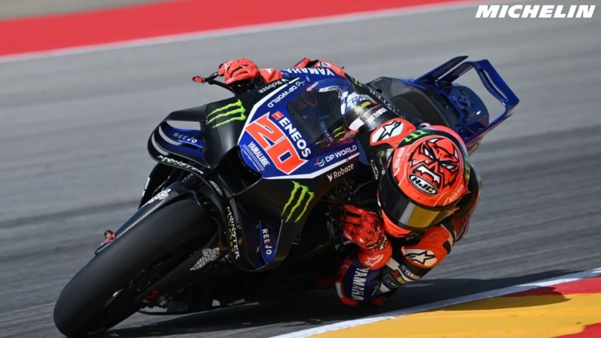 Kecewa Jadi 'Test Rider', Simak Pengakuan dan Masalah Mesin Yamaha Fabio Quartararo di Aragon
