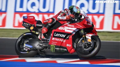 Merasa Dipermalukan di Kandang Sendiri, Masalah Cengkeraman Ban Menerpa Bagnaia Berujung Crash di Misano