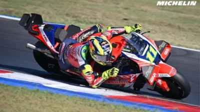 Terobosan Sektor Tiga Sia-sia, Diogo Moreira Frustrasi Akibat Crash Aneh di MotoGP Misano 2026