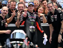 Aprilia Kuasai 4 Besar, Hasil Race MotoGP Mandalika 2026 GP Indonesia: Bezzecchi Juara, Martin Rebut Puncak Klasemen