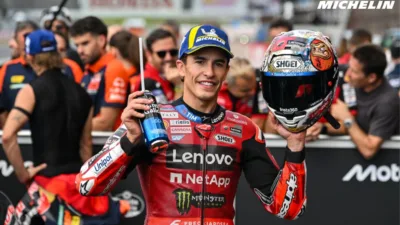 Drama Penalti Lap Terakhir, Inilah Hasil Sprint Race MotoGP Jepang 2026 Marc Marquez Menang, Moreira Naik Podium