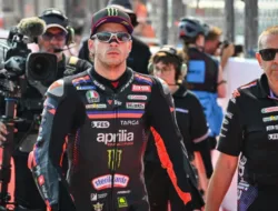 Jorge Martin Crash di Akhir Sesi, Hasil Warm Up MotoGP Indonesia 2026: Bezzecchi Tercepat Ungguli Fernandez