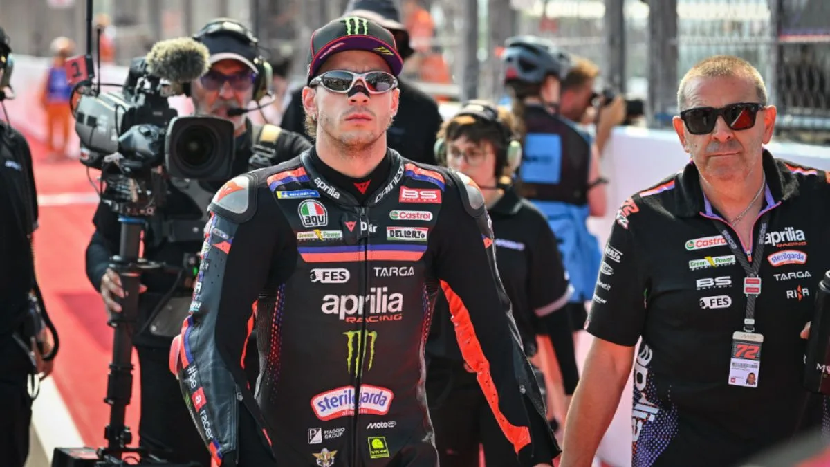 Jorge Martin Crash di Akhir Sesi, Hasil Warm Up MotoGP Indonesia 2026 Bezzecchi Tercepat Ungguli Fernandez