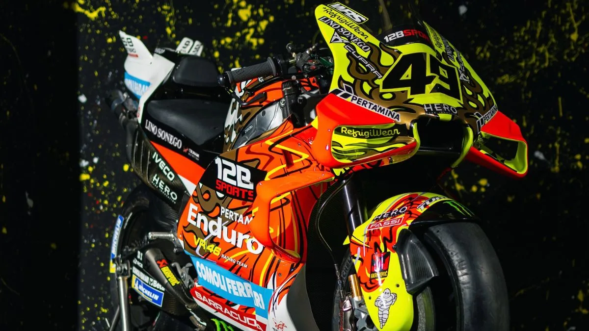 Mengusung Tema Garuda, Livery Spesial Tim VR46 di MotoGP Mandalika 2026 Resmi Mengaspal di Lombok