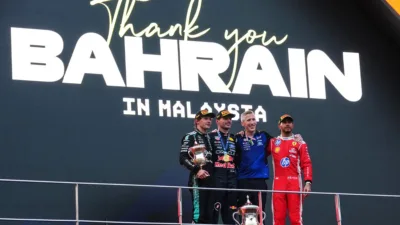 Mesin Russell Meledak, Hamilton Podium, Ini Hasil Balapan F1 GP Bahrain di Malaysia 2026
