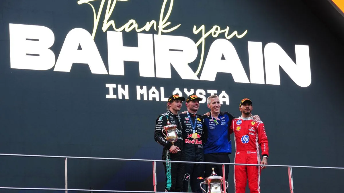Mesin Russell Meledak, Hamilton Podium, Ini Hasil Balapan F1 GP Bahrain di Malaysia 2026