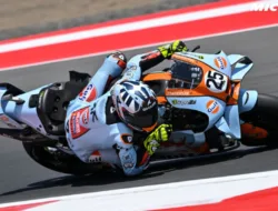 Raul Fernandez Pecahkan Rekor Dan Rajai Mandalika Ditengah Hujan Crash, Bagnaia Lolos Dramatis ke Q2