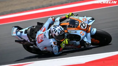 Raul Fernandez Pecahkan Rekor Dan Rajai Mandalika Ditengah Hujan Crash, Bagnaia Lolos Dramatis ke Q2